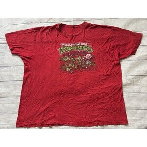 Teenage Mutant Ninja Turtles Zombies Graphic T Shirt TMNT Ript Apparel Size 3XL